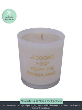 A Cookie a Day Keeps the Drama Away – Soy Blend Candle (6 oz)